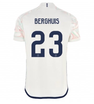 Ajax Steven Berghuis #23 Replica Away Stadium Shirt 2023-24 Short Sleeve